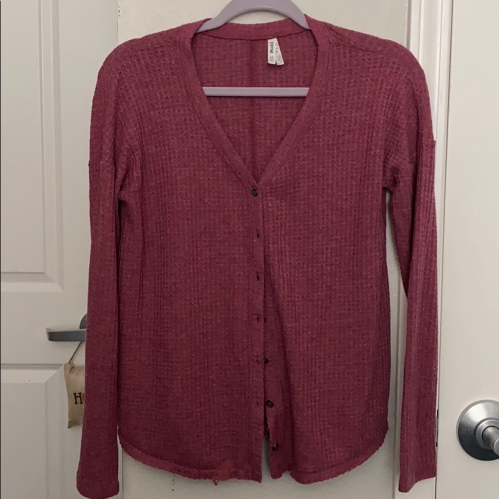 Perfect fall blouse or layered top